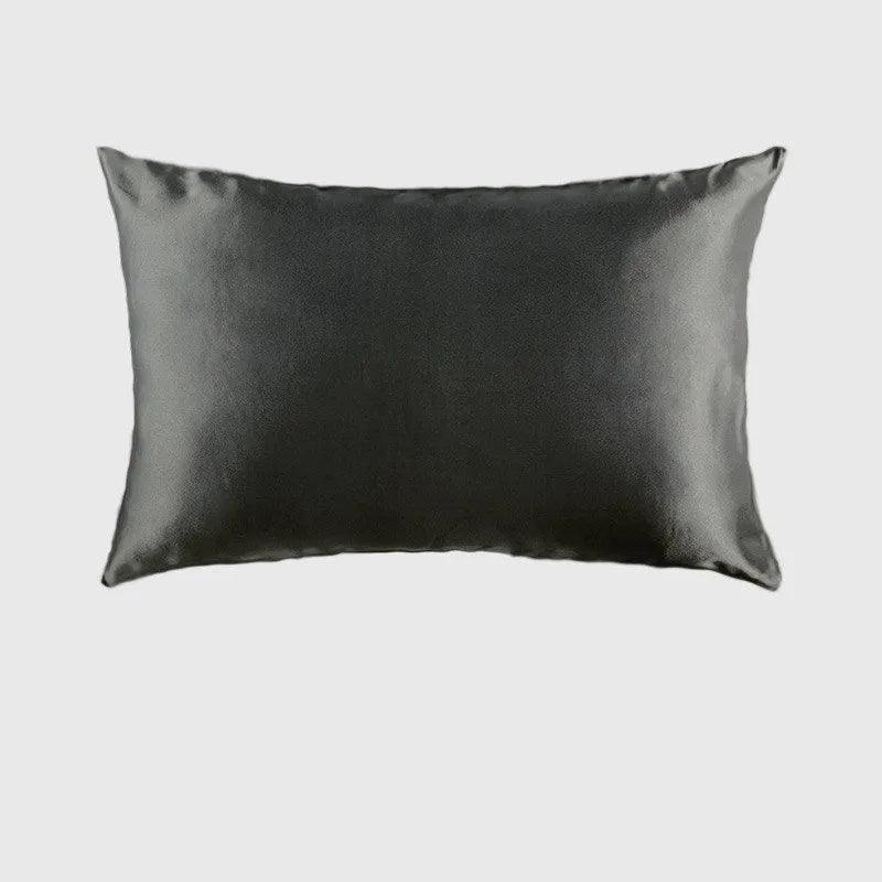 Double-Sided Silk Zipper Pillowcase 19 mommes - Bellarte Enchanté Double-Sided Silk Zipper Pillowcase 19 mommes